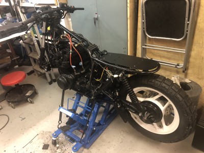 Cafe racer build